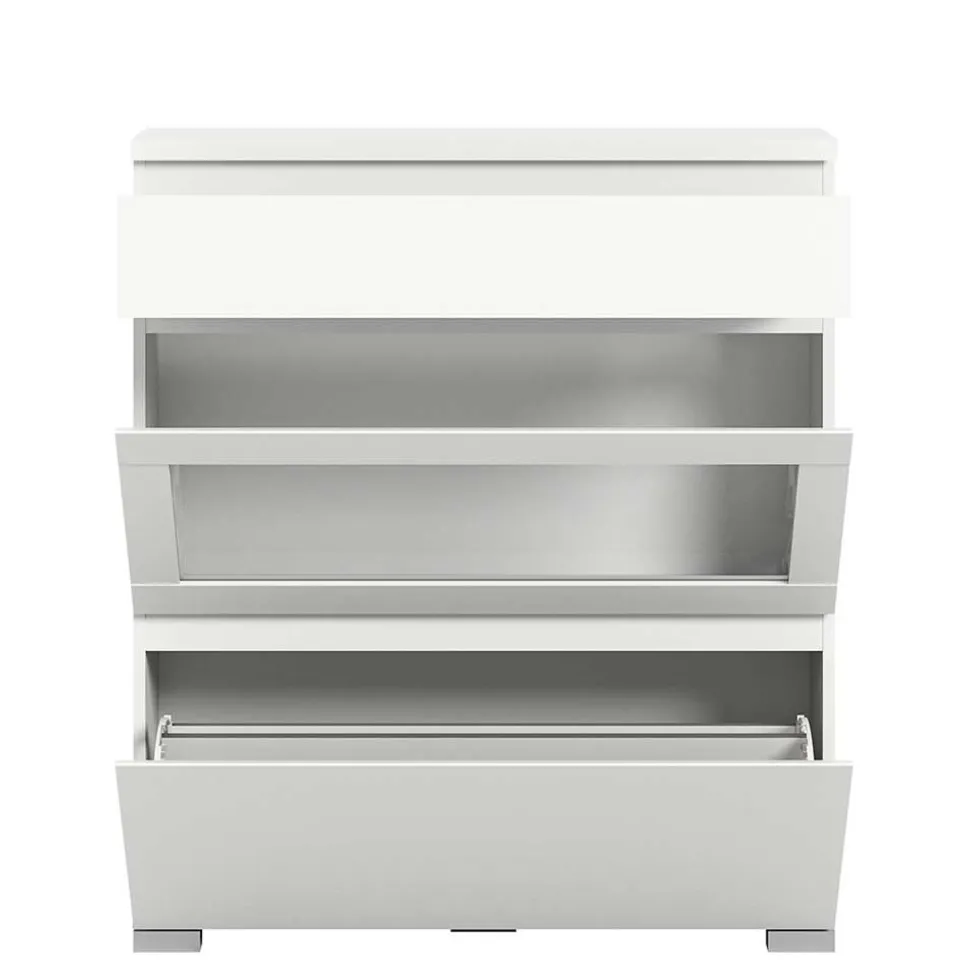 Schuh Klappschrank weiß Filicudio