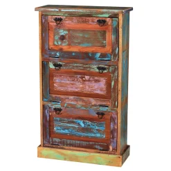 Schuhklappenschrank Woodstock