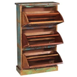 Schuhklappenschrank Woodstock