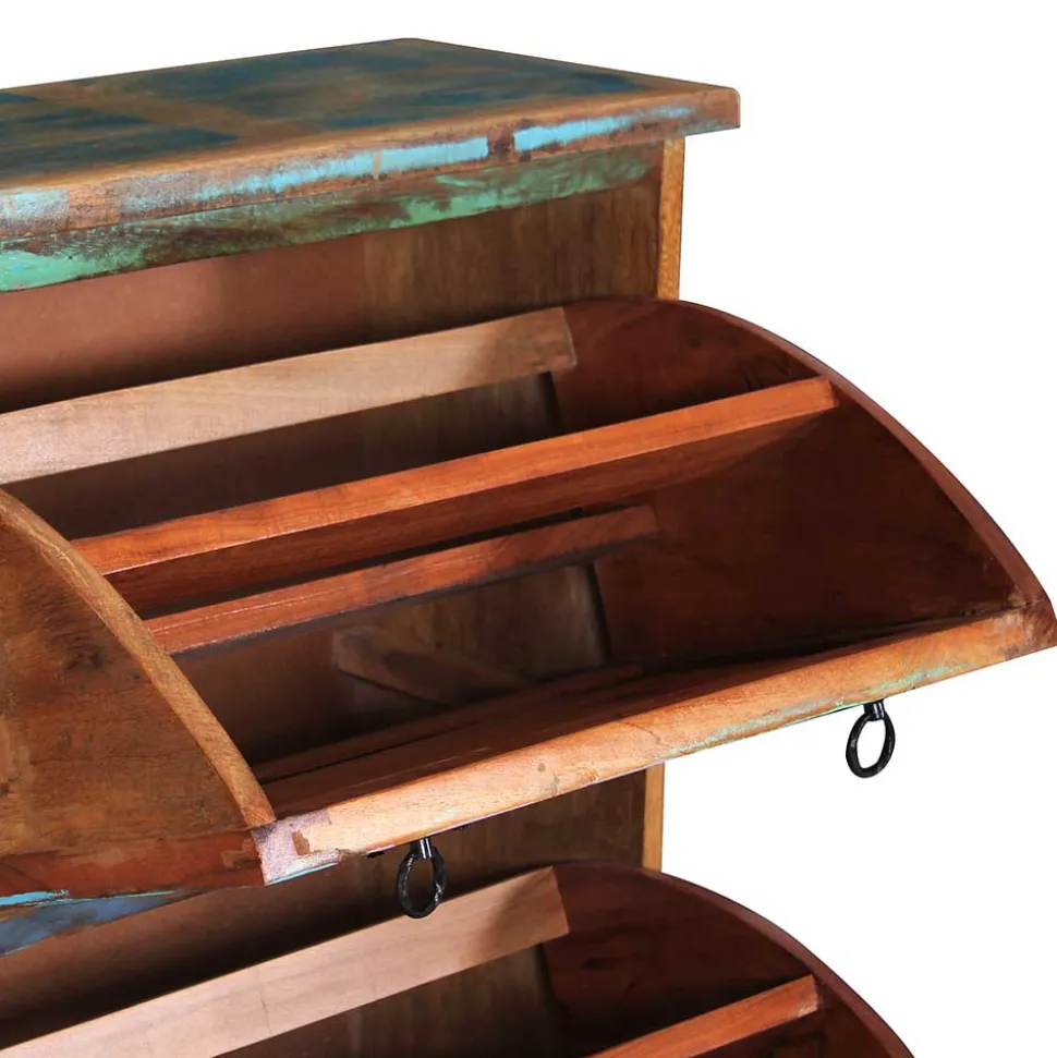 Schuhklappenschrank Woodstock