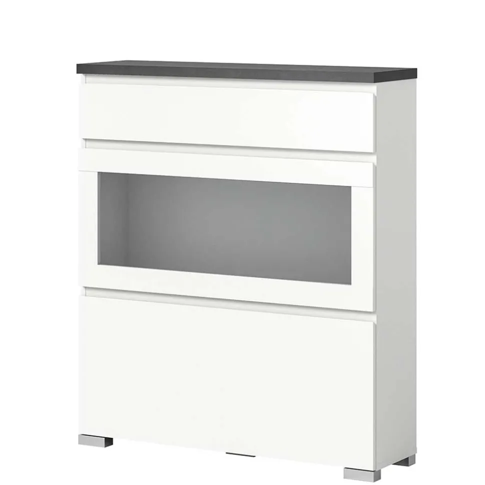Schuhschrank mit Glasklappe Houstna