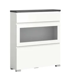 Schuhschrank mit Glasklappe Houstna
