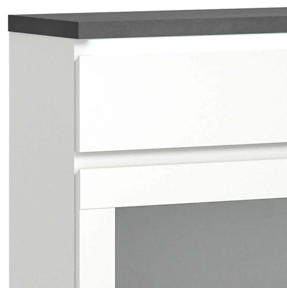 Schuhschrank mit Glasklappe Houstna