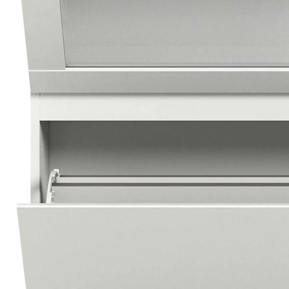 Schuhschrank mit Glasklappe Houstna