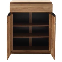 Schuhschrank teilmassiv Sisam