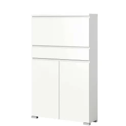 Schuhschrank weiß modern Filicudio