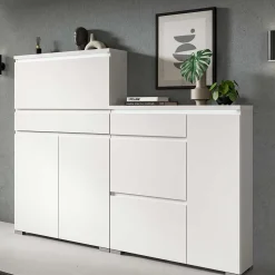 Schuhschrank weiß modern Filicudio