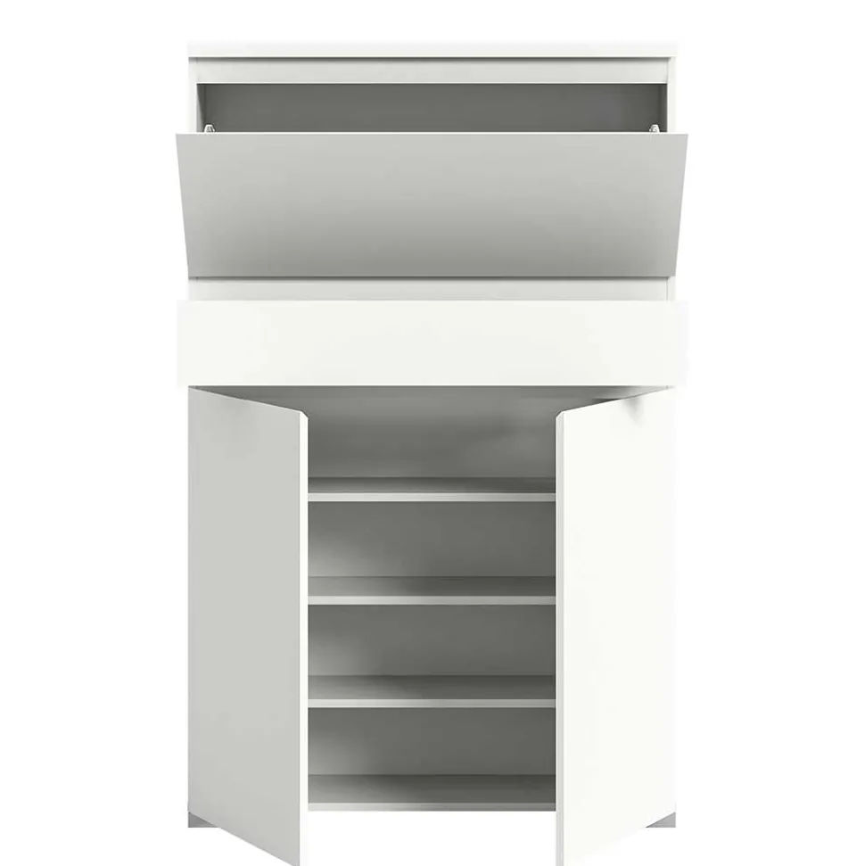 Schuhschrank weiß modern Filicudio