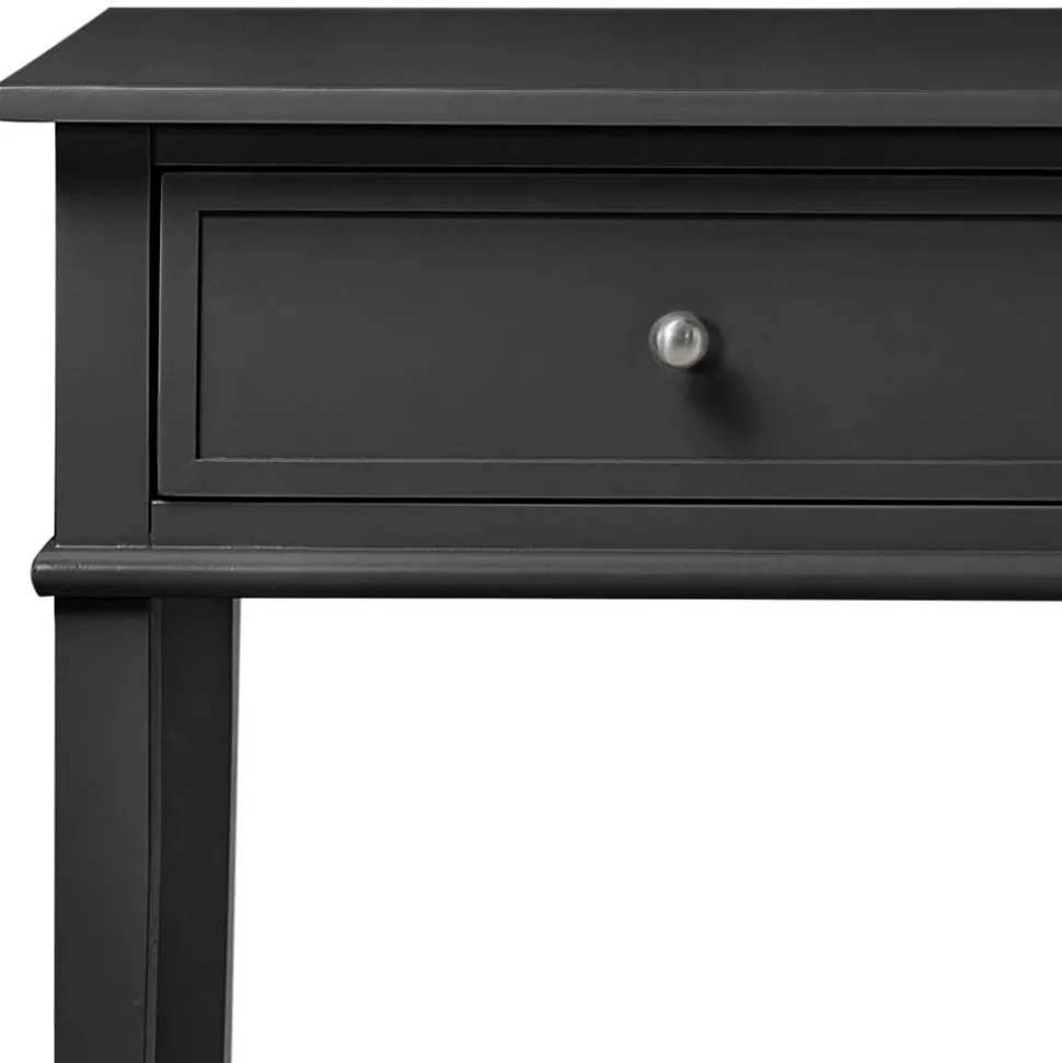 Schwarze Tischkonsole Quado