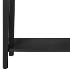 Schwarze Tischkonsole Quado