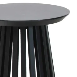 Schwarzer Beistelltisch Cazarina