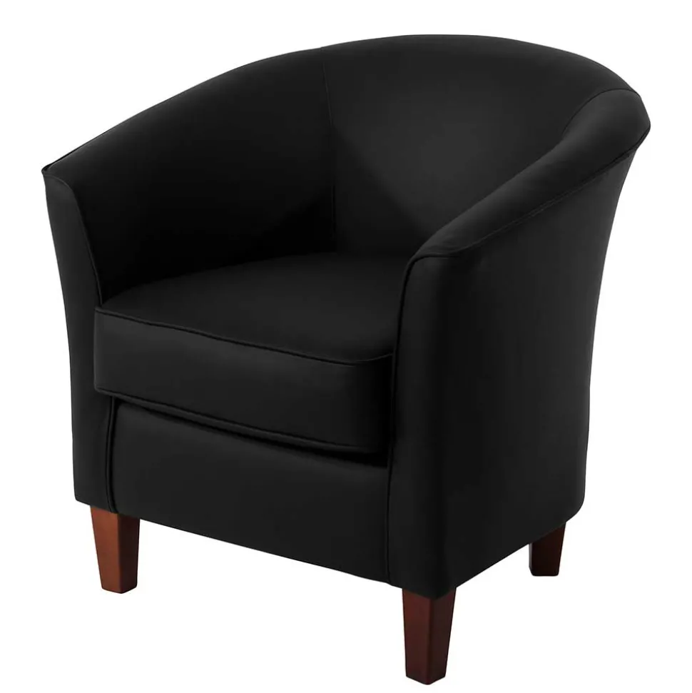 Schwarzer Ledersessel Price