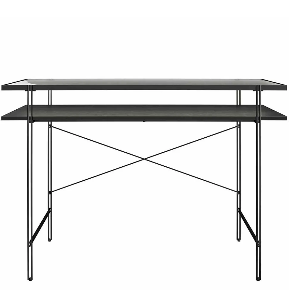 Schwarzer Schreibtisch Tora