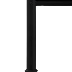 Schwarzes Metall Bett Lakos