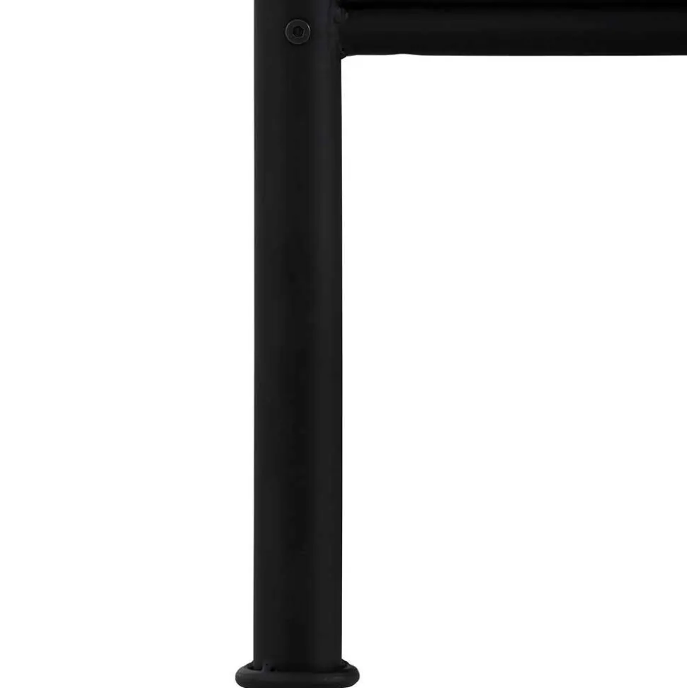 Schwarzes Metall Bett Lakos