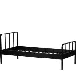 Schwarzes Metall Bett Volgan