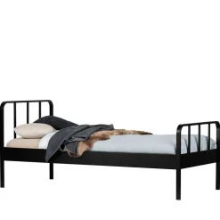 Schwarzes Metall Bett Volgan