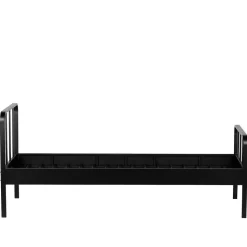 Schwarzes Metall Bett Volgan