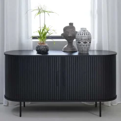 Schwarzes Sideboard Sumatri