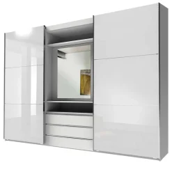 Schwebetürenkleiderschrank Lymesca