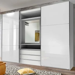 Schwebetürenkleiderschrank Lymesca