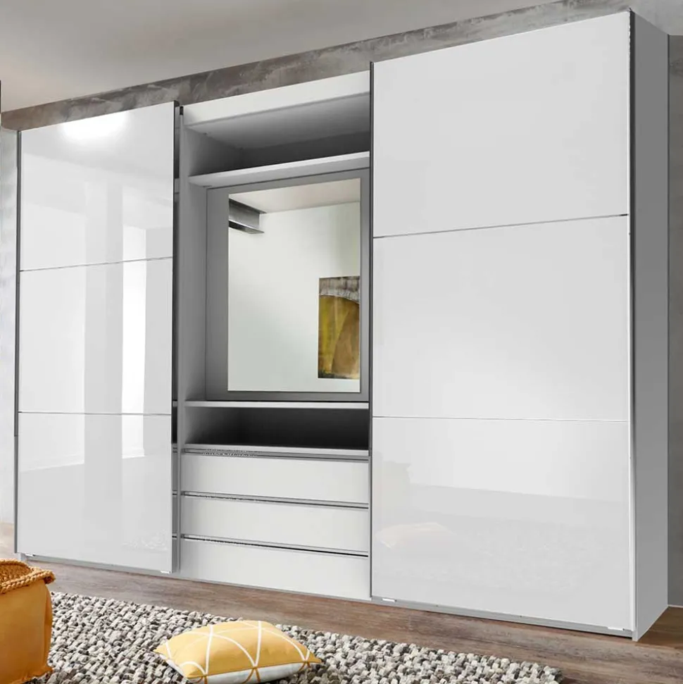 Schwebetürenkleiderschrank Lymesca