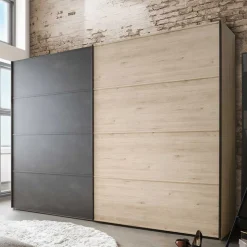 Schwebetürenkleiderschrank Bruvena