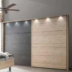 Schwebetürenkleiderschrank Bruvena