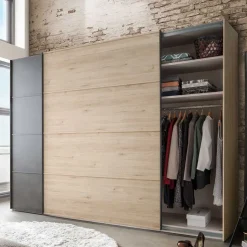 Schwebetürenkleiderschrank Bruvena