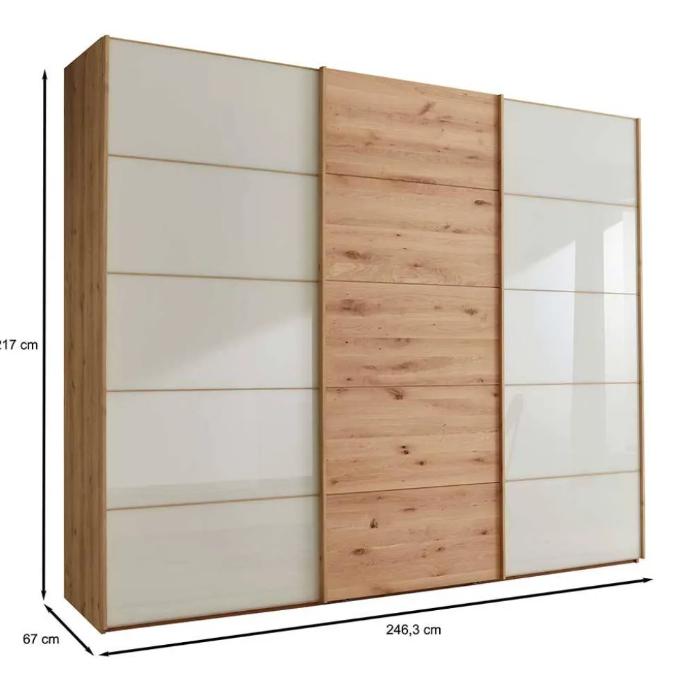 Schwebetürenkleiderschrank Viramiru