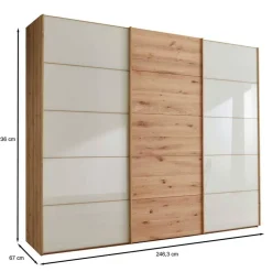 Schwebetürenkleiderschrank Viramiru