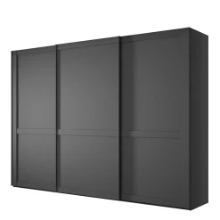 Schwebetürenschrank Dunkelgrau Hierro