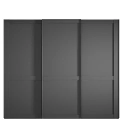 Schwebetürenschrank Dunkelgrau Hierro