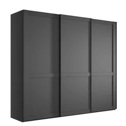 Schwebetürenschrank Dunkelgrau Hierro