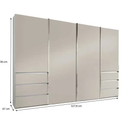 Schwebetürenschrank Zacatecas
