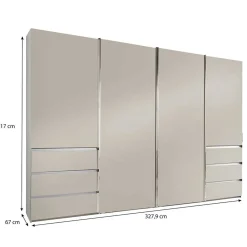 Schwebetürenschrank Zacatecas