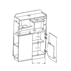 Sekretär Shaker