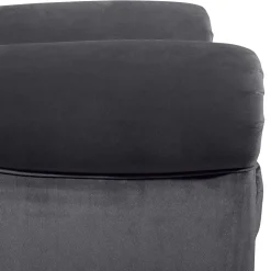 Sessel Anthrazit Samt Kean