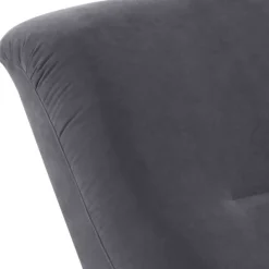 Sessel Anthrazit Velours Matrona