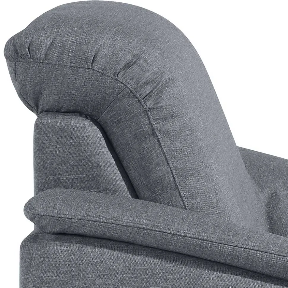 Sessel Jeansblau Stoff Rocket
