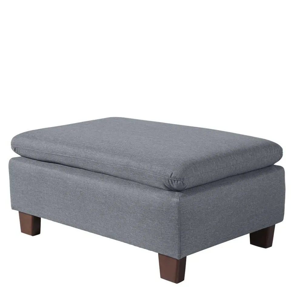 Sessel Jeansblau Stoff Rocket