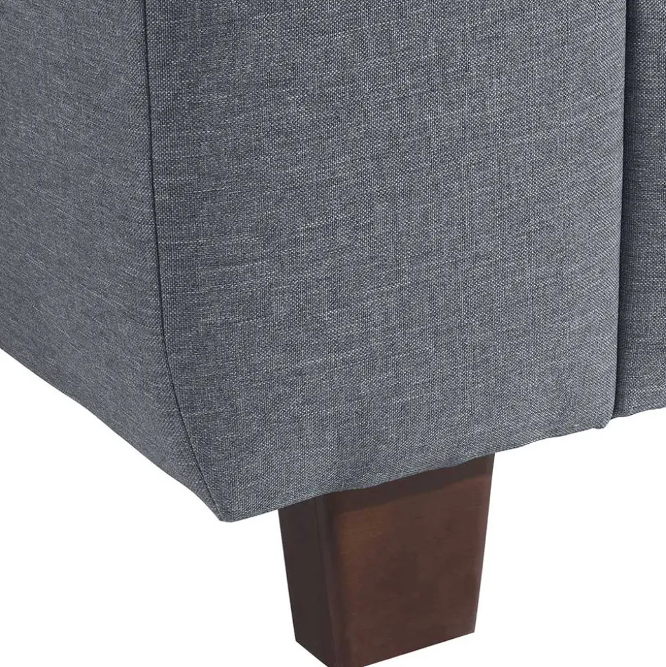Sessel Jeansblau Stoff Rocket