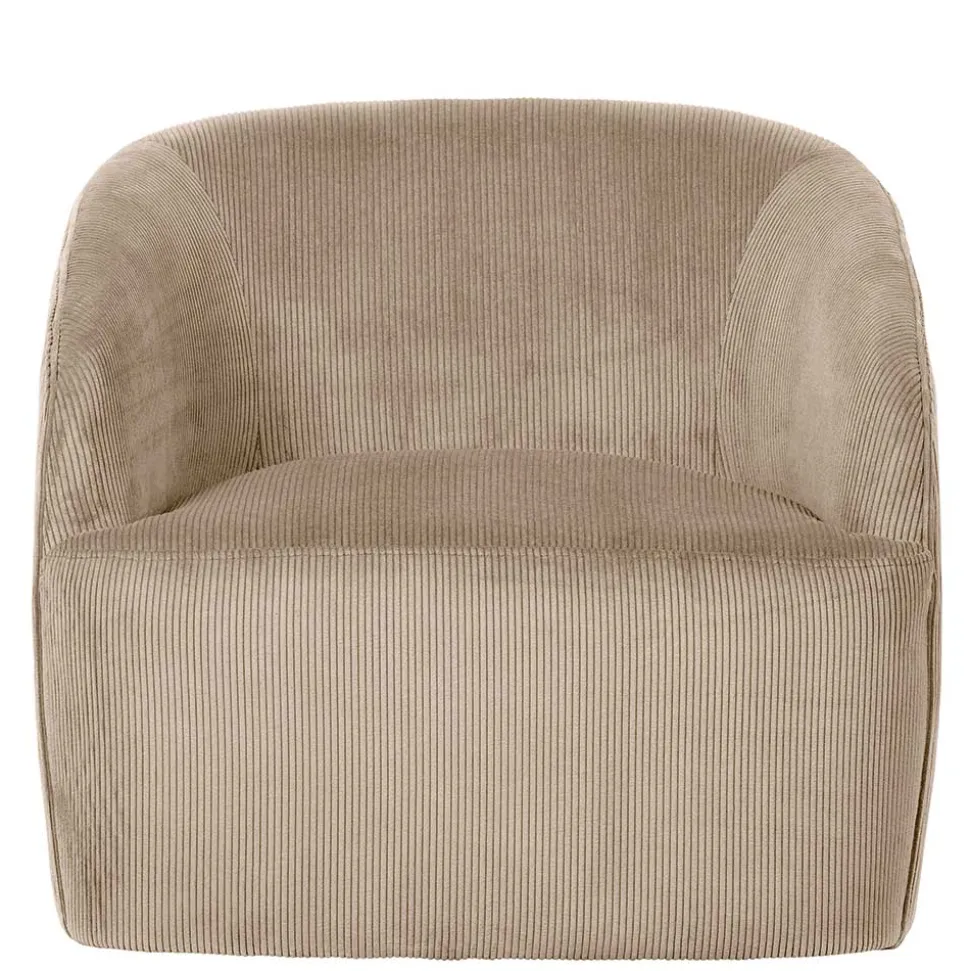 Sessel mit Cord Bezug Clarina