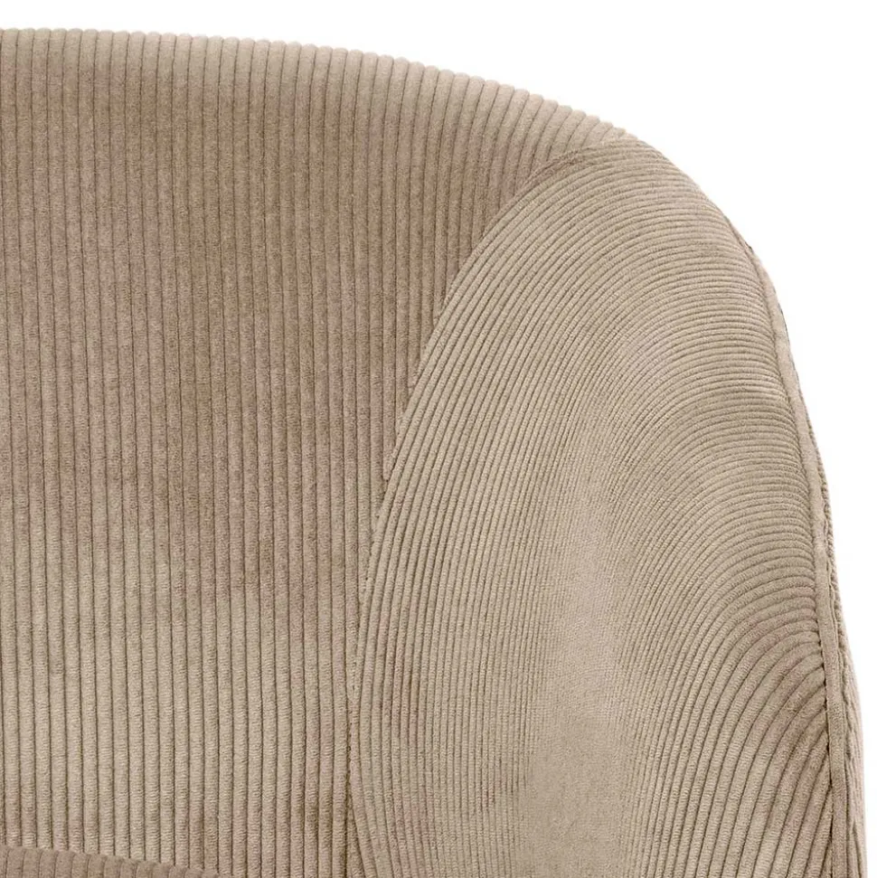 Sessel mit Cord Bezug Clarina