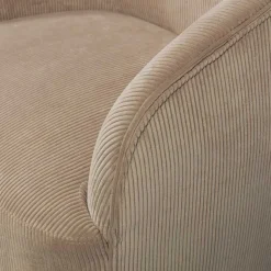 Sessel mit Cord Bezug Clarina