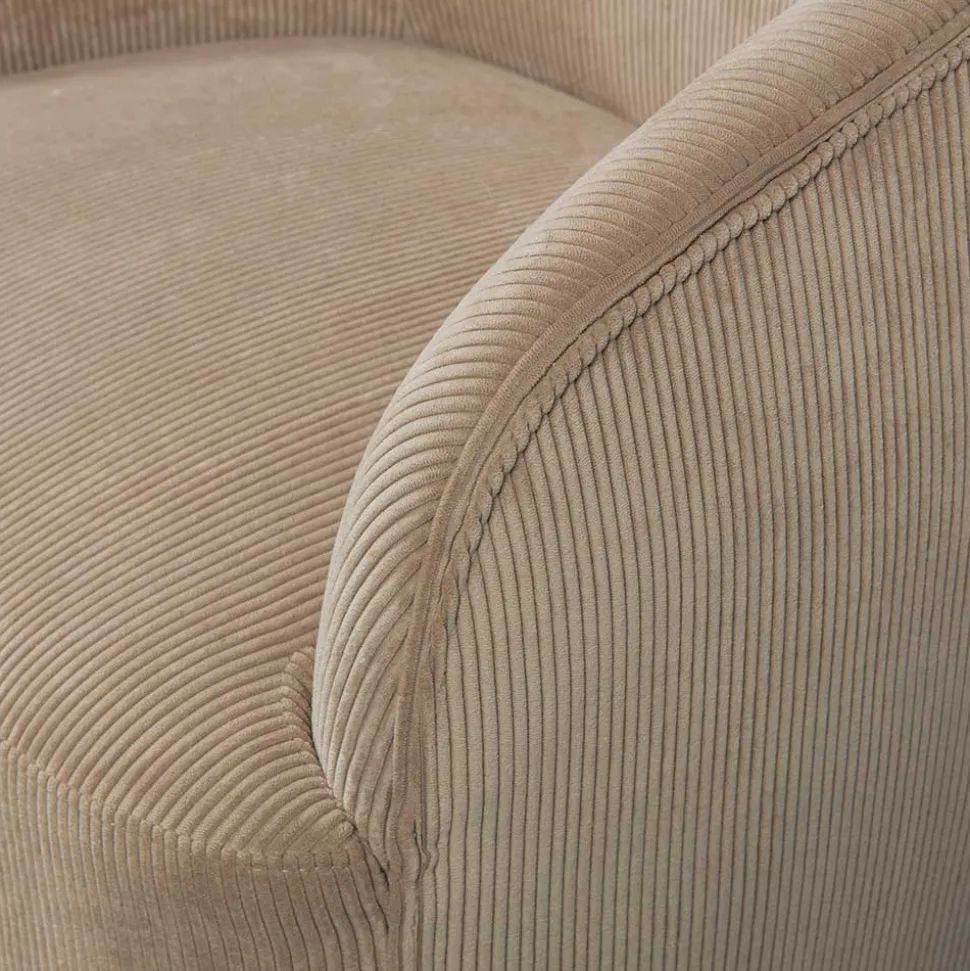 Sessel mit Cord Bezug Clarina