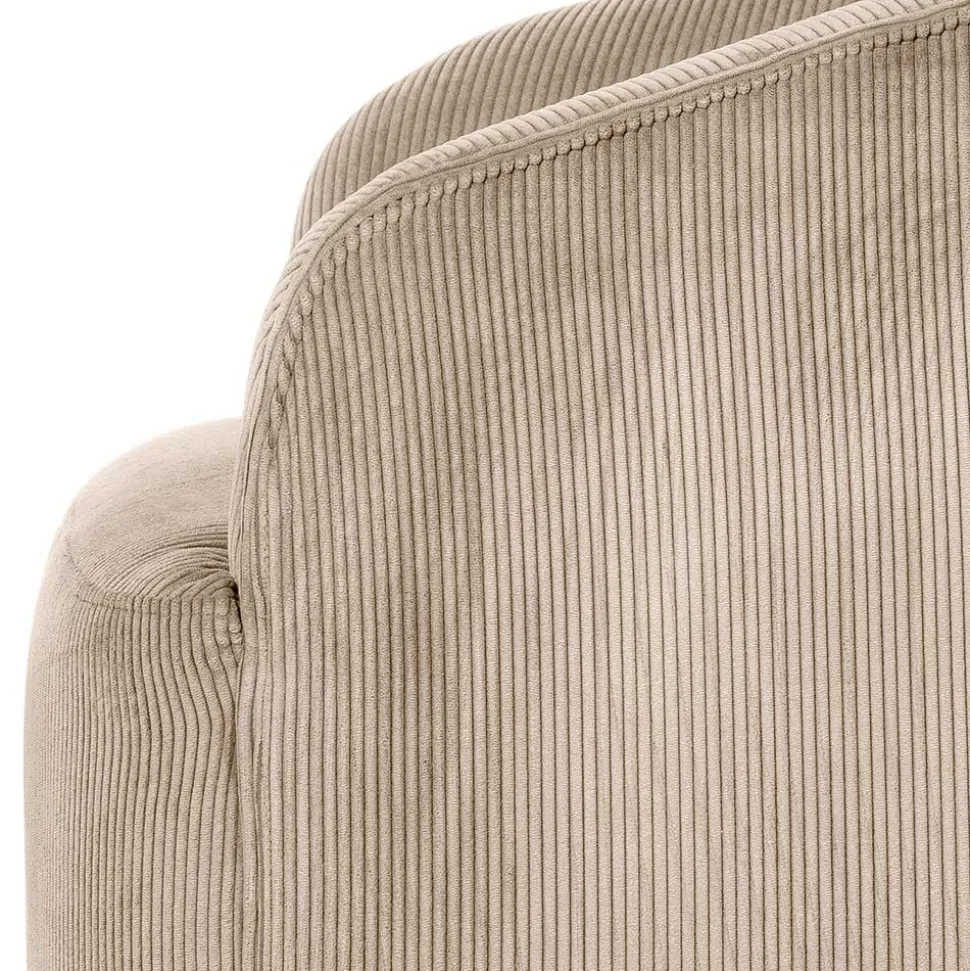 Sessel mit Cord Bezug Clarina