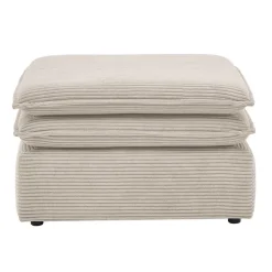 Sessel mit Fußhocker Edance