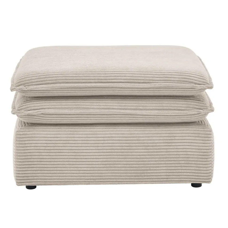 Sessel mit Fußhocker Edance