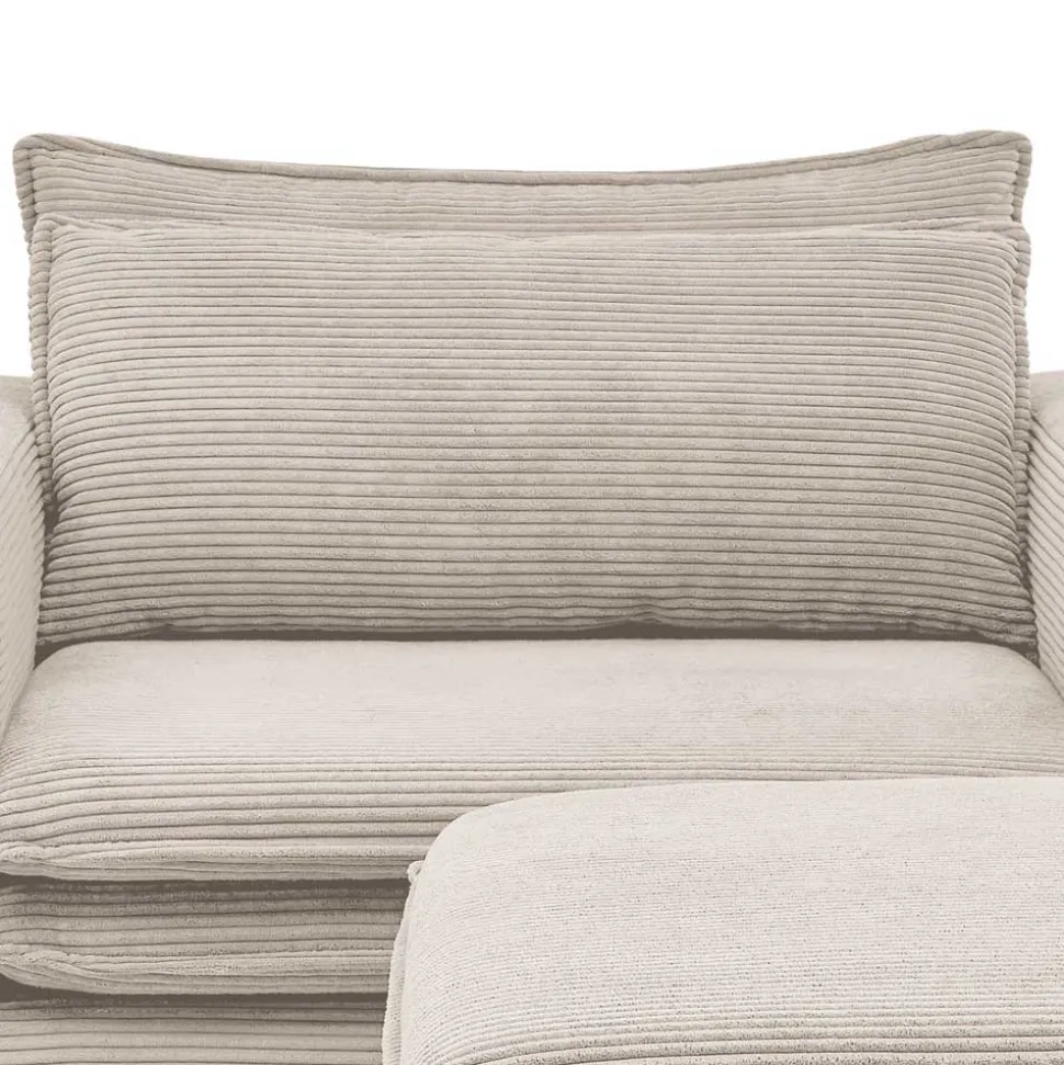 Sessel mit Fußhocker Edance